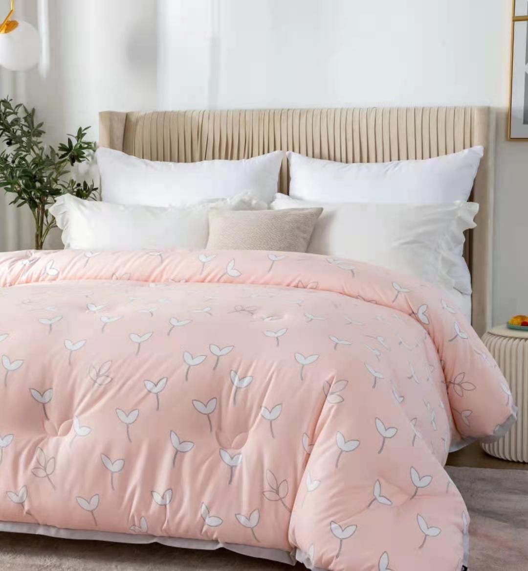 整张棉冬被2*2.3粉