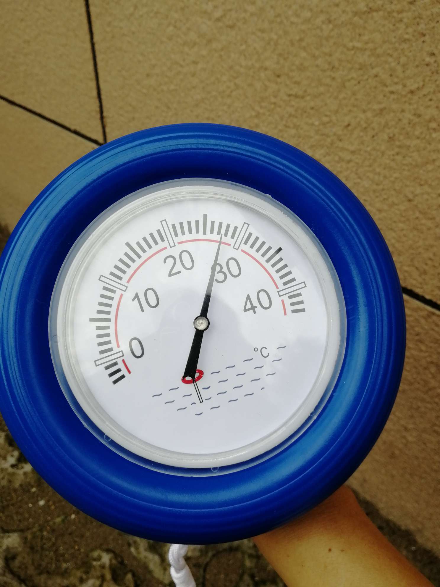 泳池测温器/防水温度计/温度计产品图