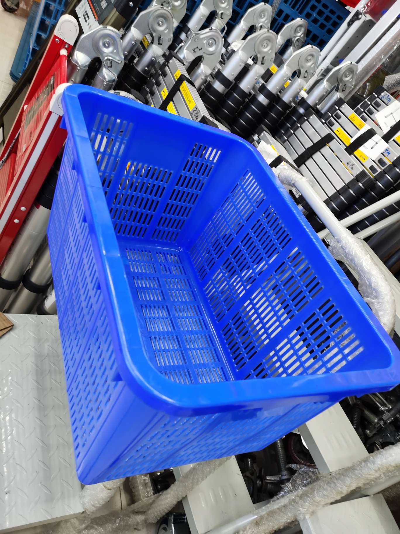 全新料可叠加韩国筐塑料筐周转筐有中号780筐详情图10