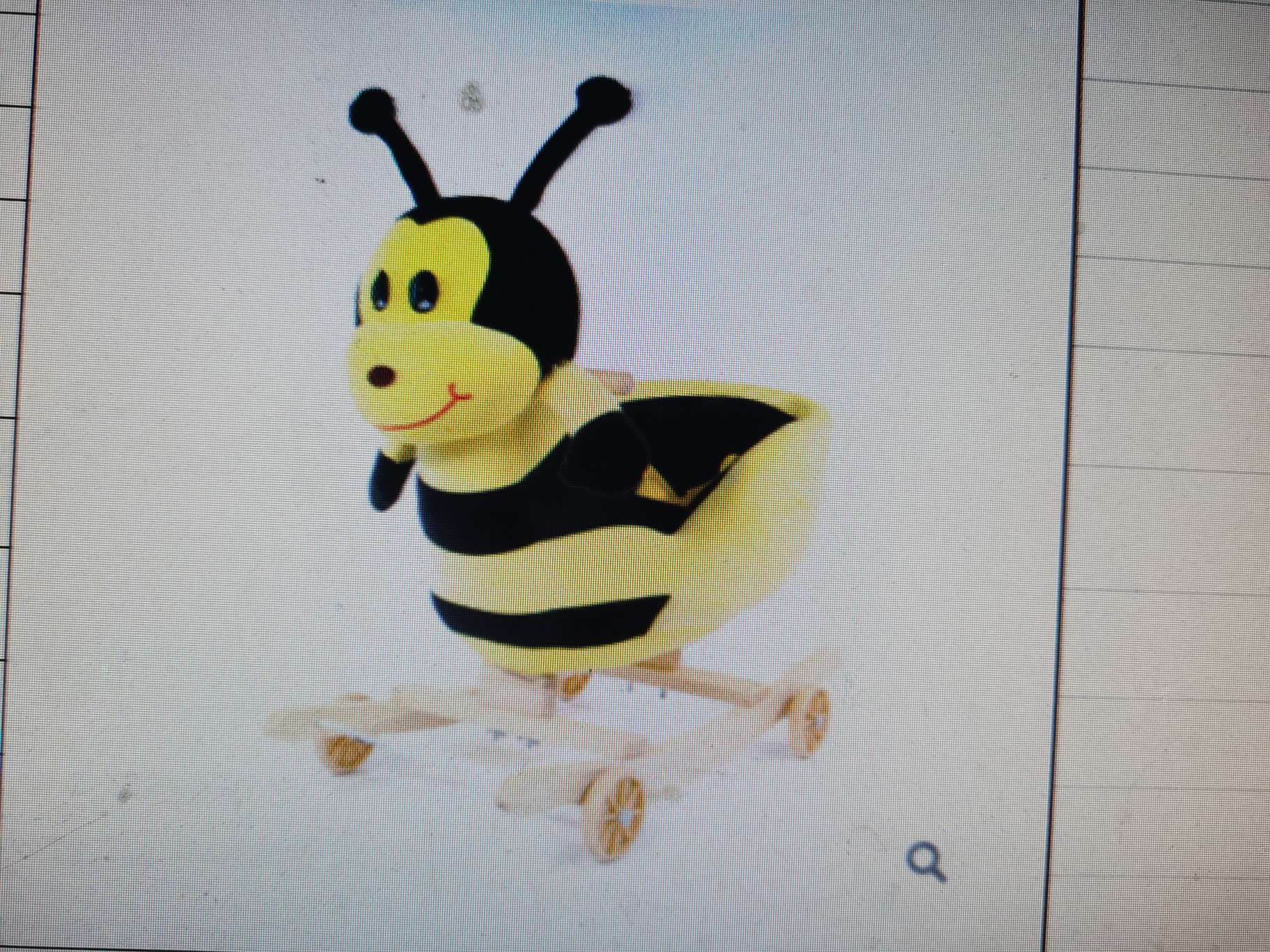 黄蜜蜂摇椅