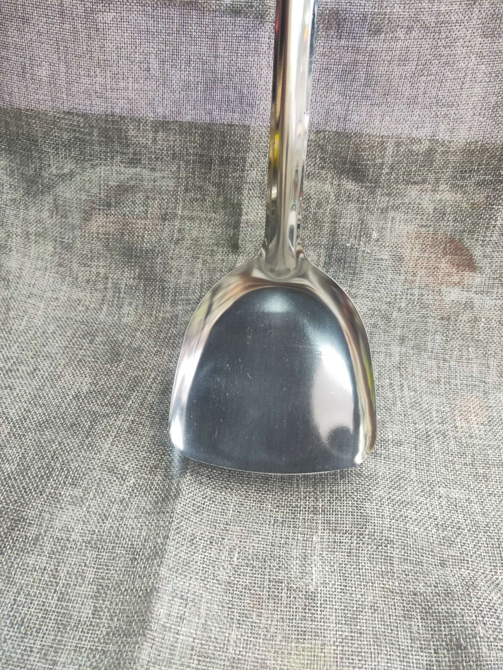 Silicone Spatula Household Food Grade Stainless Steel Hot Pot Spoon Soup Spoon Slotted Spoon Set Kitchen 1 Specification drawing