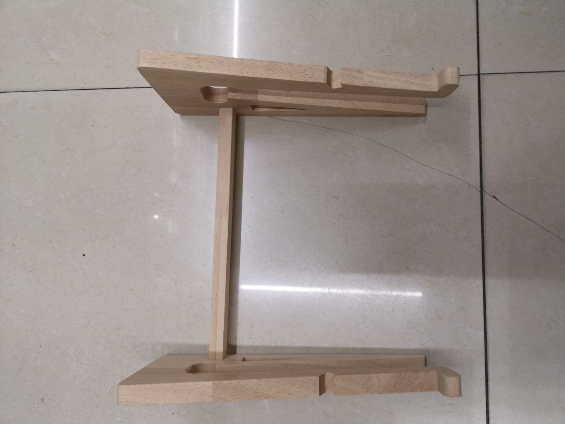 电脑支架/可移动电脑桌/电脑屏幕架子/懒人桌学生简约/电脑抬高架产品图