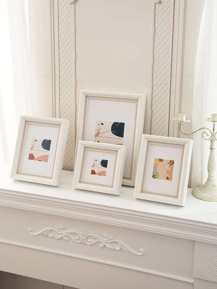 复古相框摆台创意照片框5寸6寸7寸8寸10寸A4寸儿童相片摆件像画 框