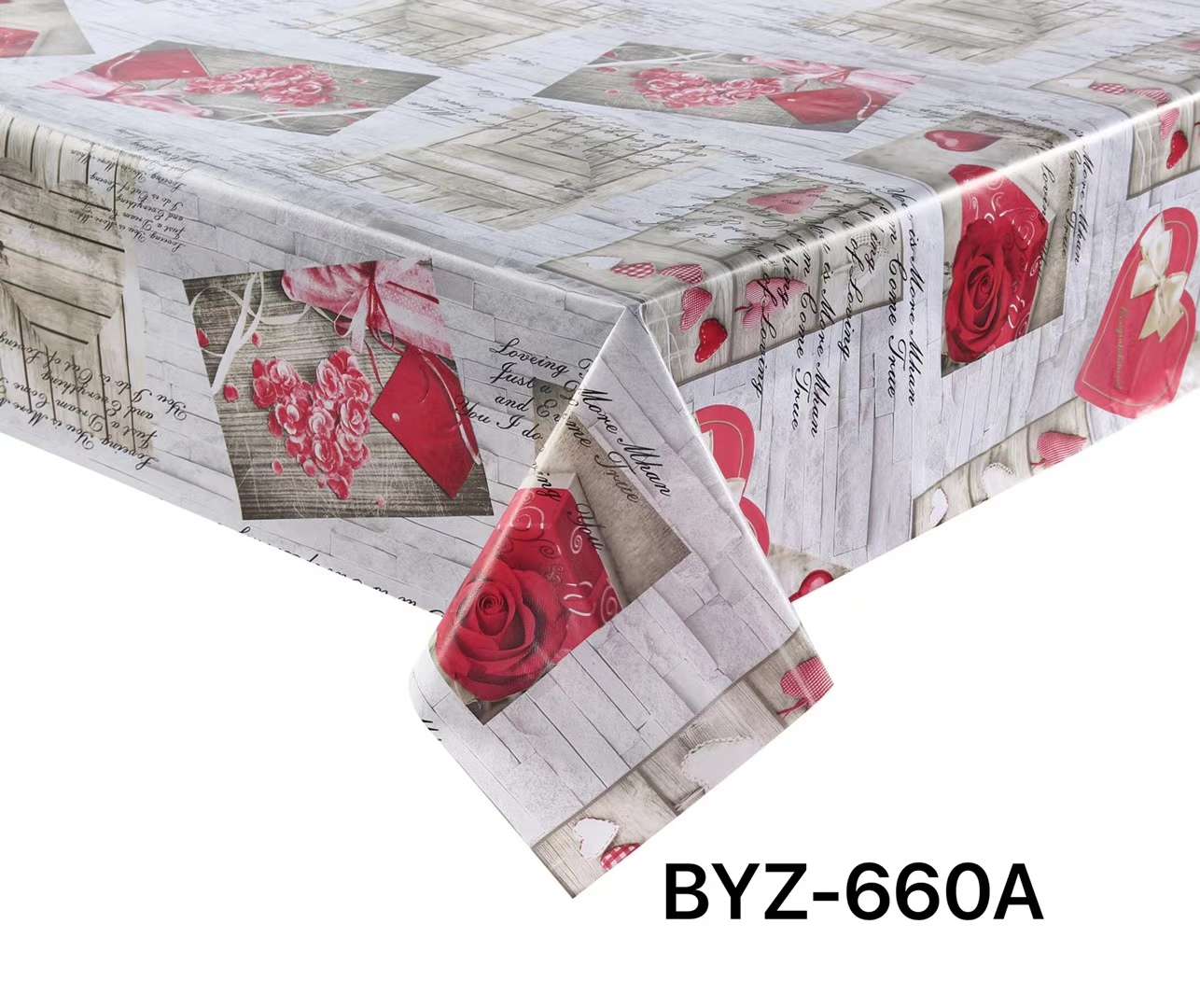 PVC printed yarn tablecloth, plain tablecloth, waterproof, oil-proof, no-wash and heat-resistant tablecloth undefined
