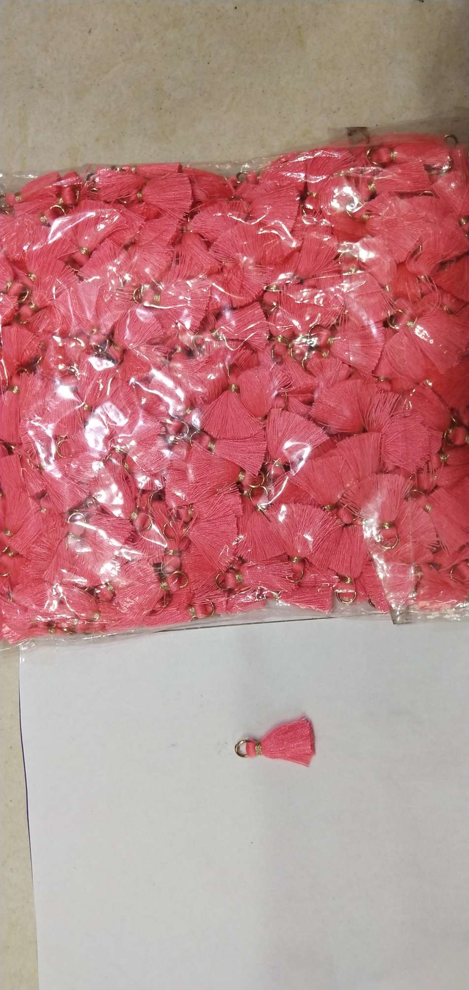 2公分棉绑金丝带圈产品图