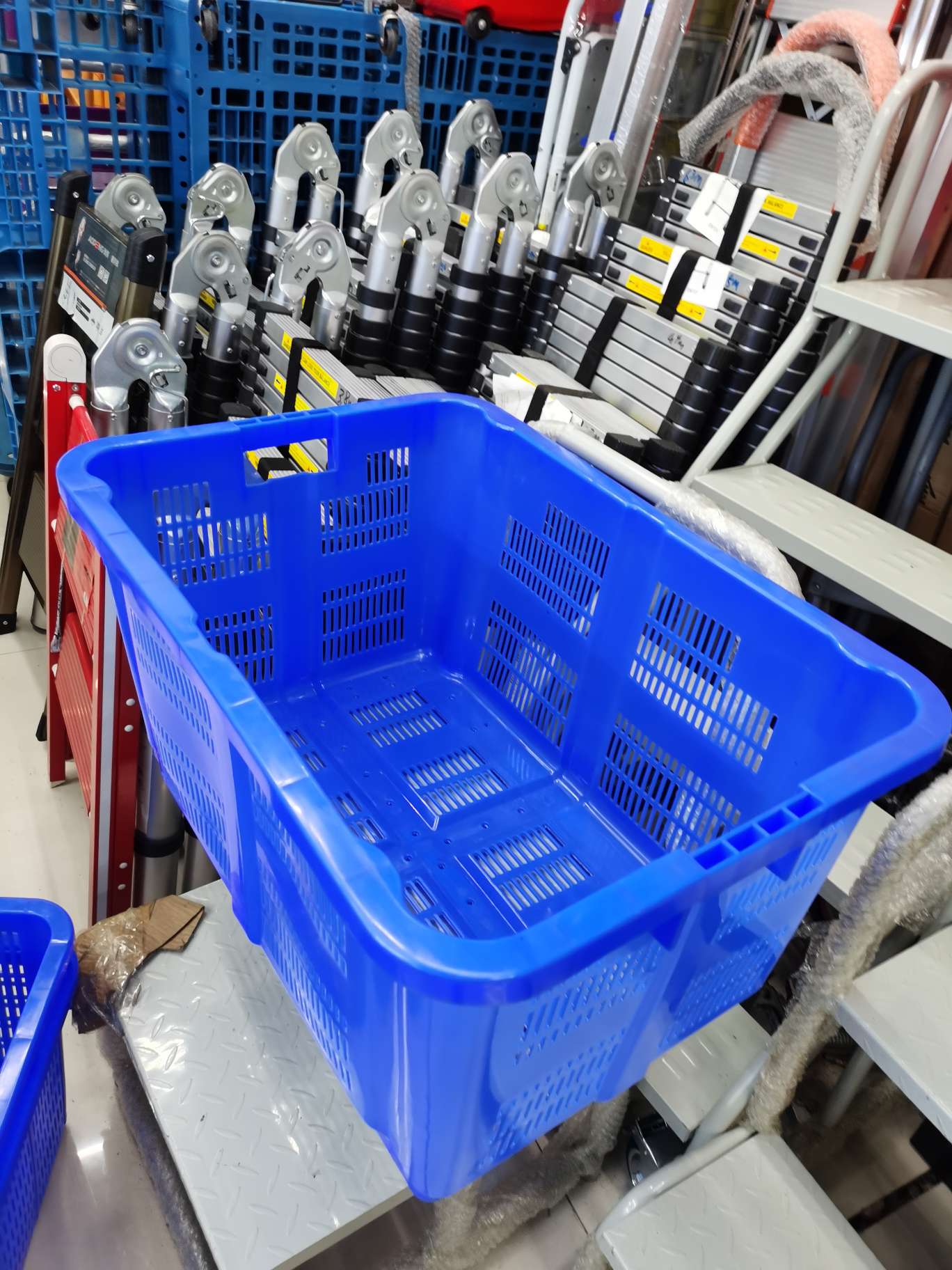 全新料可叠加韩国筐塑料筐周转筐有中号780筐详情图9