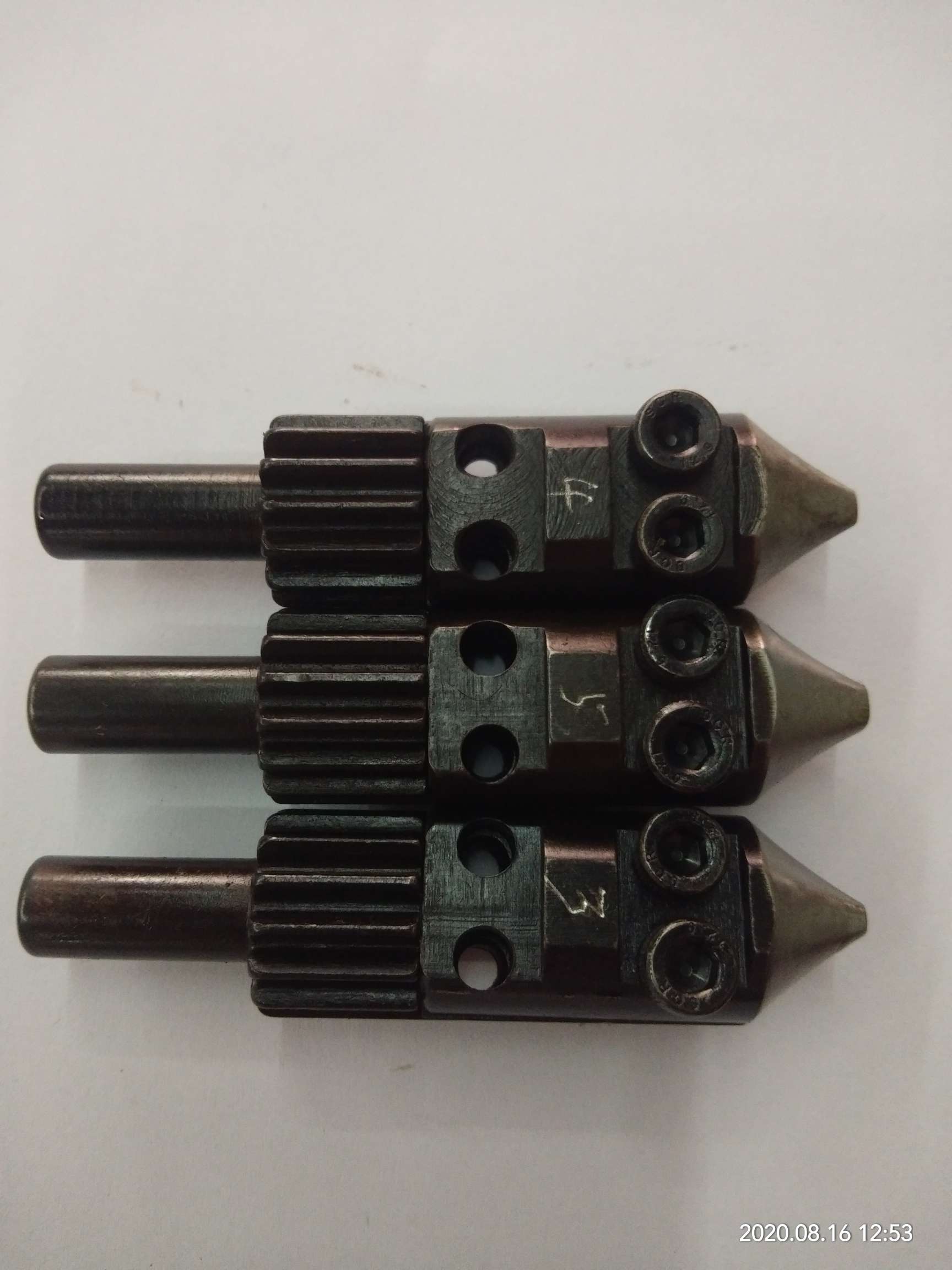 Zipper mechanical forming machine accessories general big 5 black head thumbnail