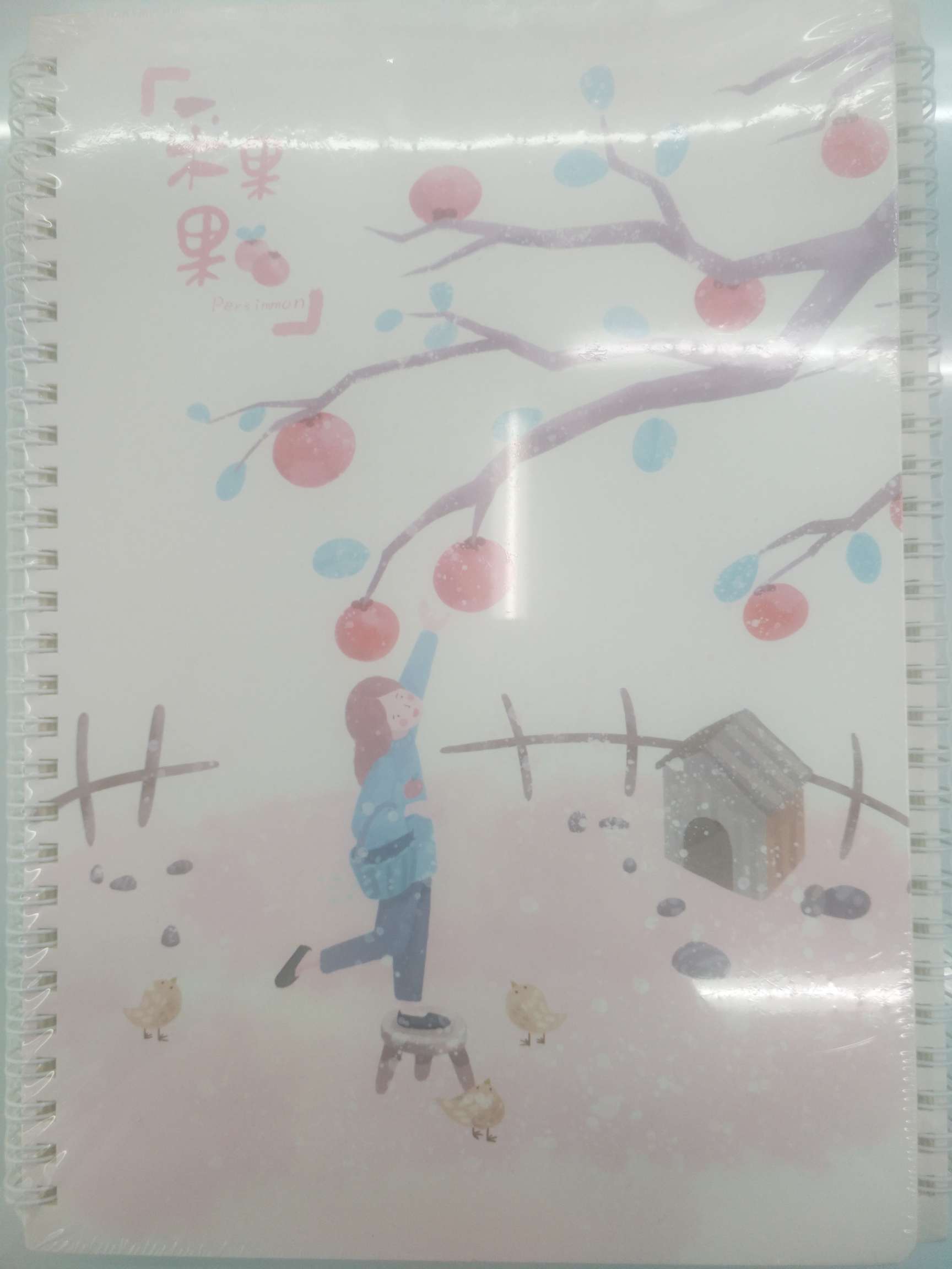 采果果B5线圈本笔记本记事本