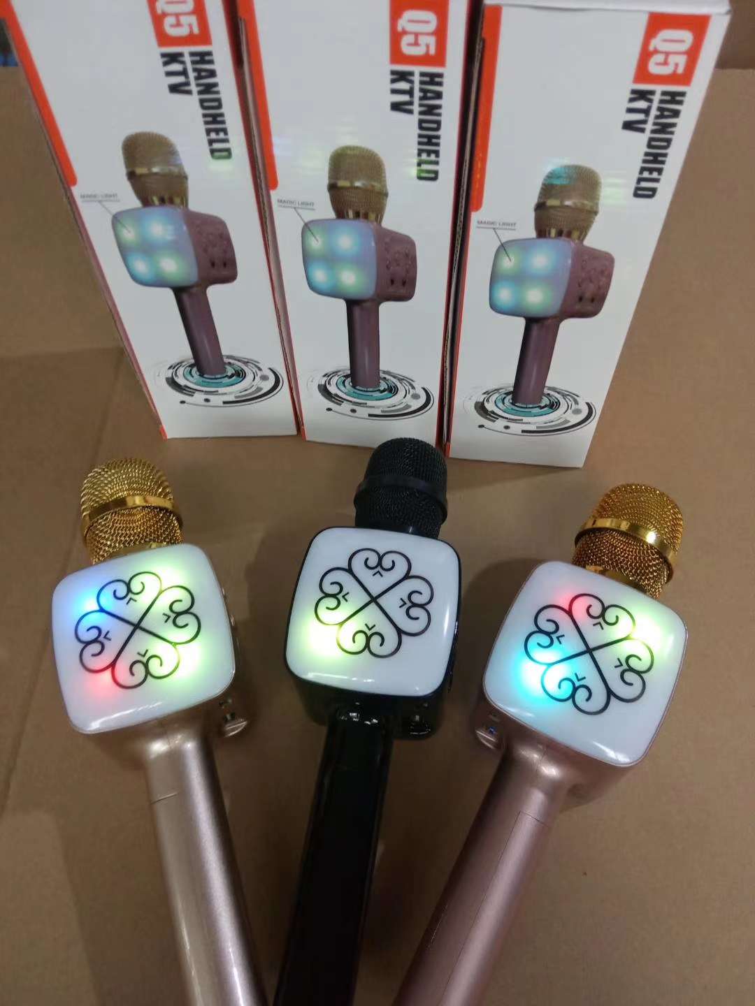 Q5 microphone. Karaoke wonder, Bluetooth audio microphone Specification image