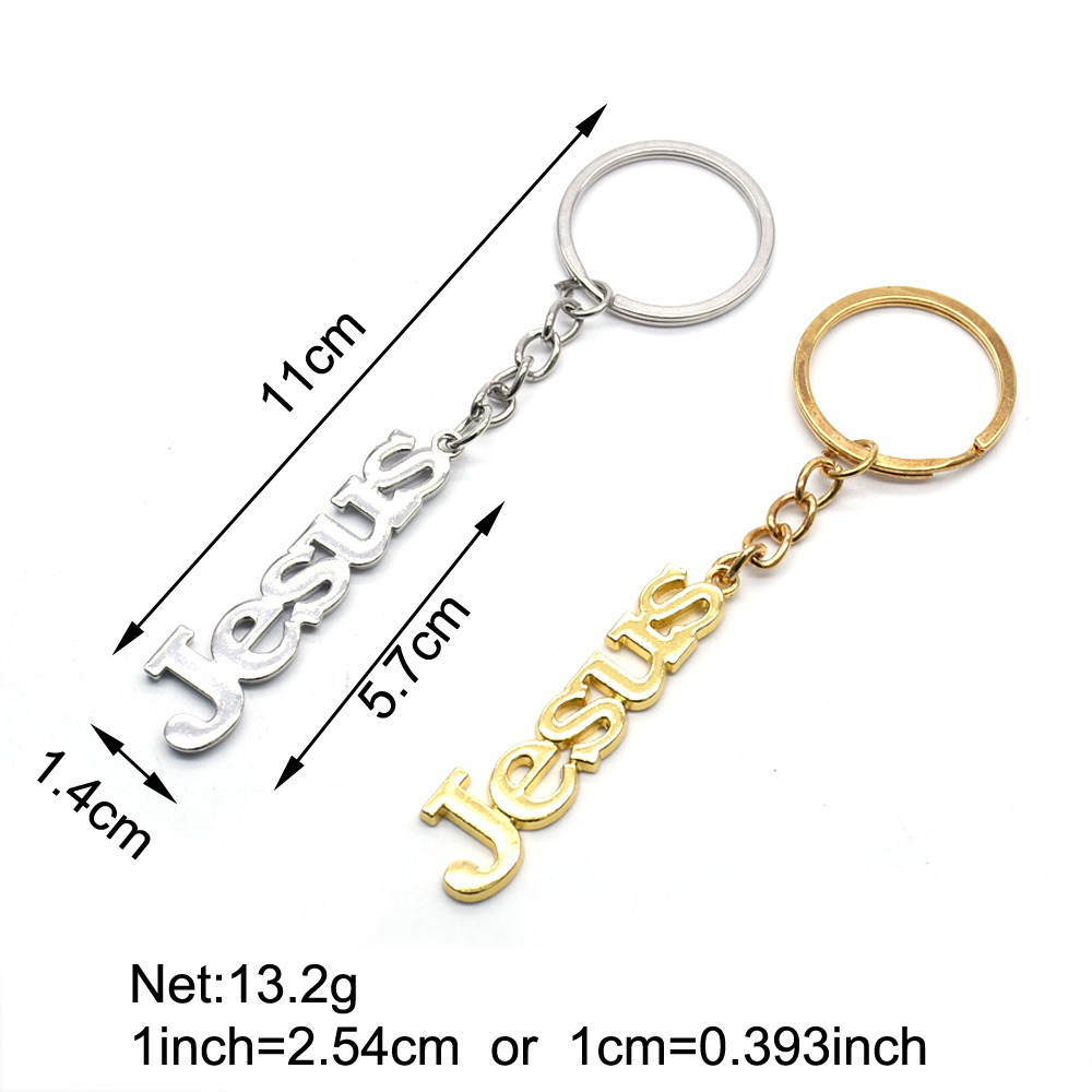 Top 100 Gold and silver Jesus keychain pendants, ring decorations, religious pilgrimage site gifts and giveaways undefined