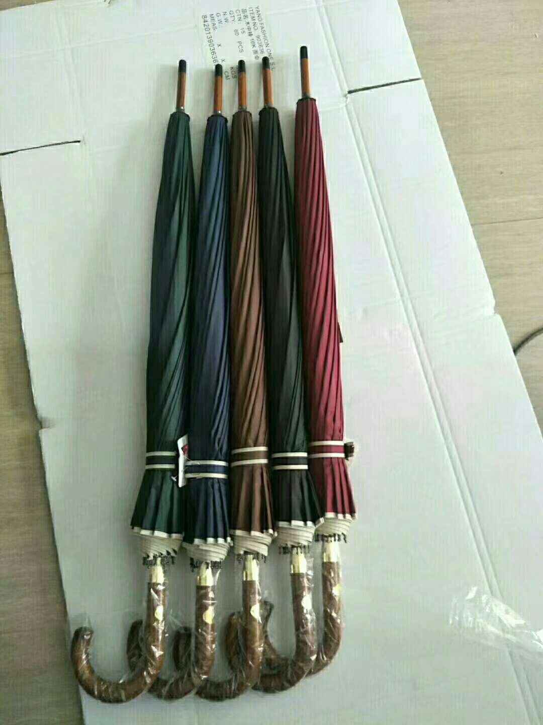 木中棒，包边和接边大号伞产品图