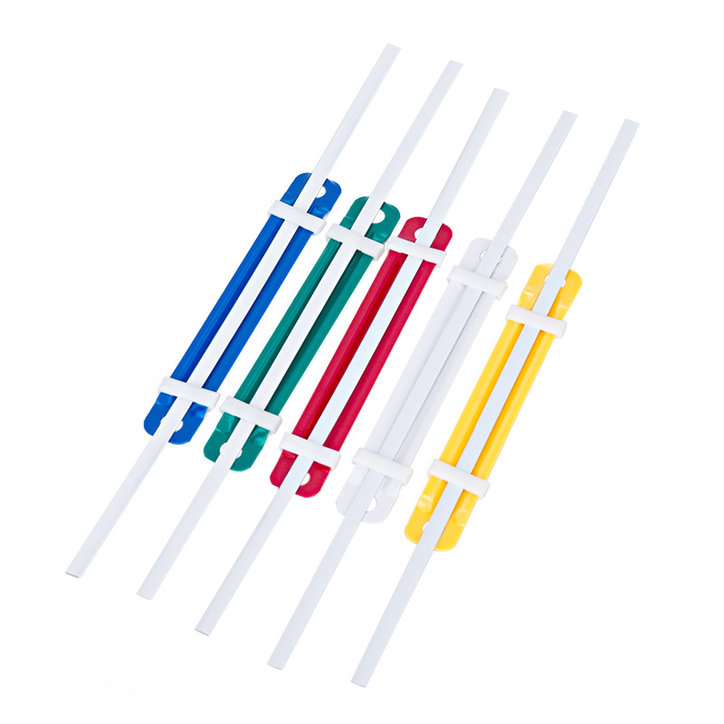 Manufacturer supplies plastic binders color binders two hole atom clip office supplies