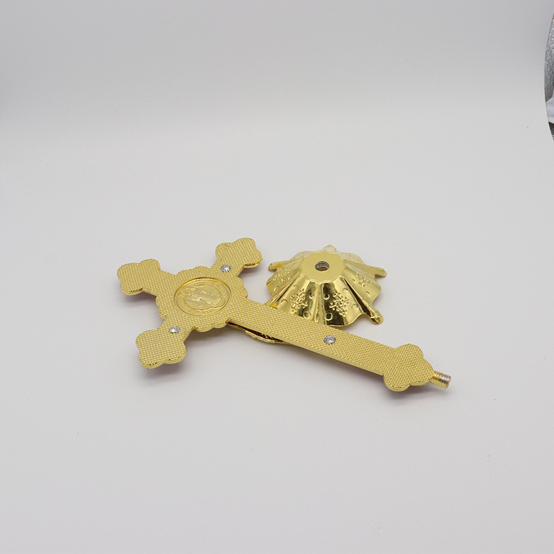 天主教，十字架摆件
，耶稣基督教堂，宗教圣像摆件办公室家用保平安主内礼品，工艺品，宗教用品白底实物图