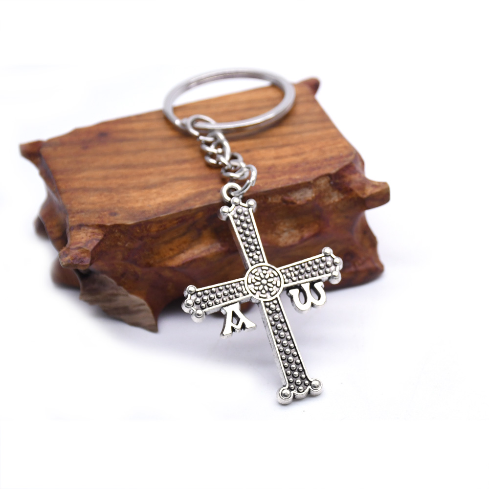Baiyou Ancient Silver cross keychains, pendants, rings, ornaments, religious pilgrimage site gifts and promotional items undefined