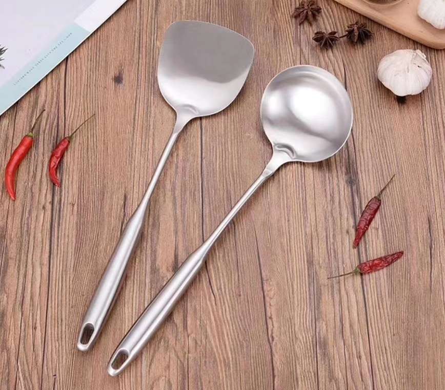 Stainless steel 304 Shuangliren shovel spoon thumbnail