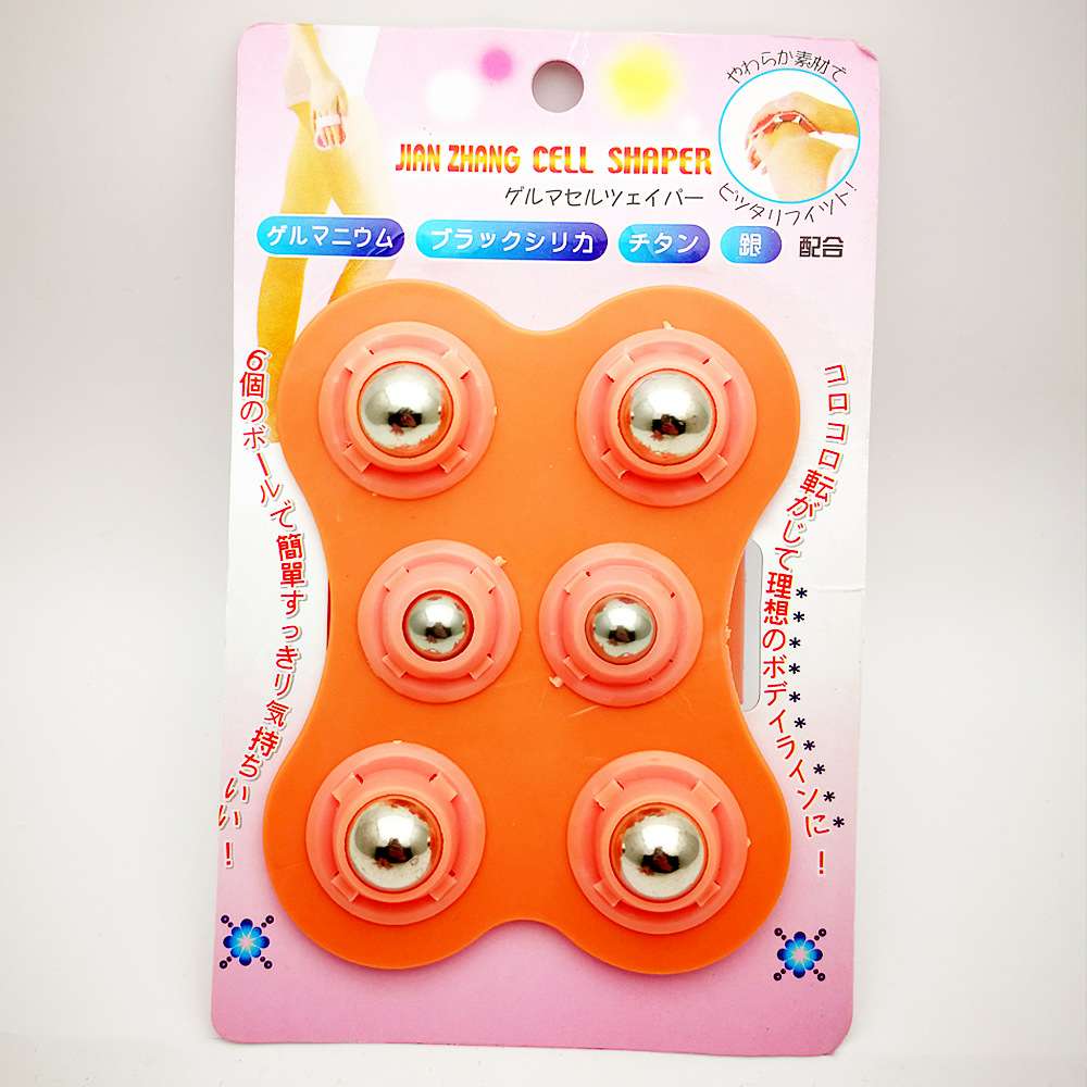 Six stainless steel ball body ball press six round bead