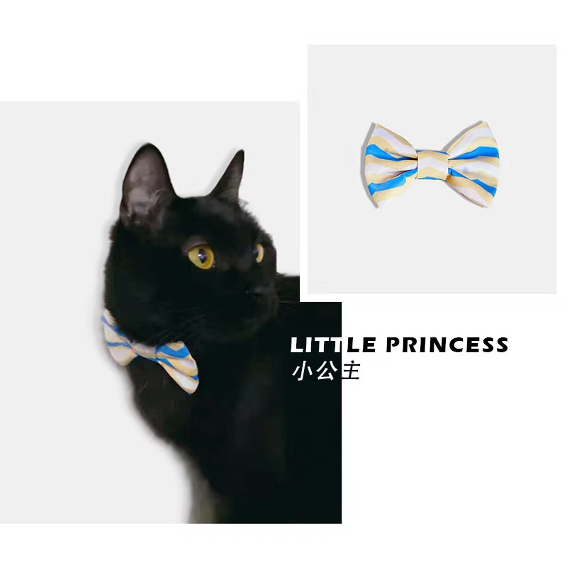 Hand-painted pattern bow tie, imported material is not sticky hair, rich color, each is very beautiful fashion pet bow tie with Japanese buckle behind, you can wear directly, super convenient! Specification drawing