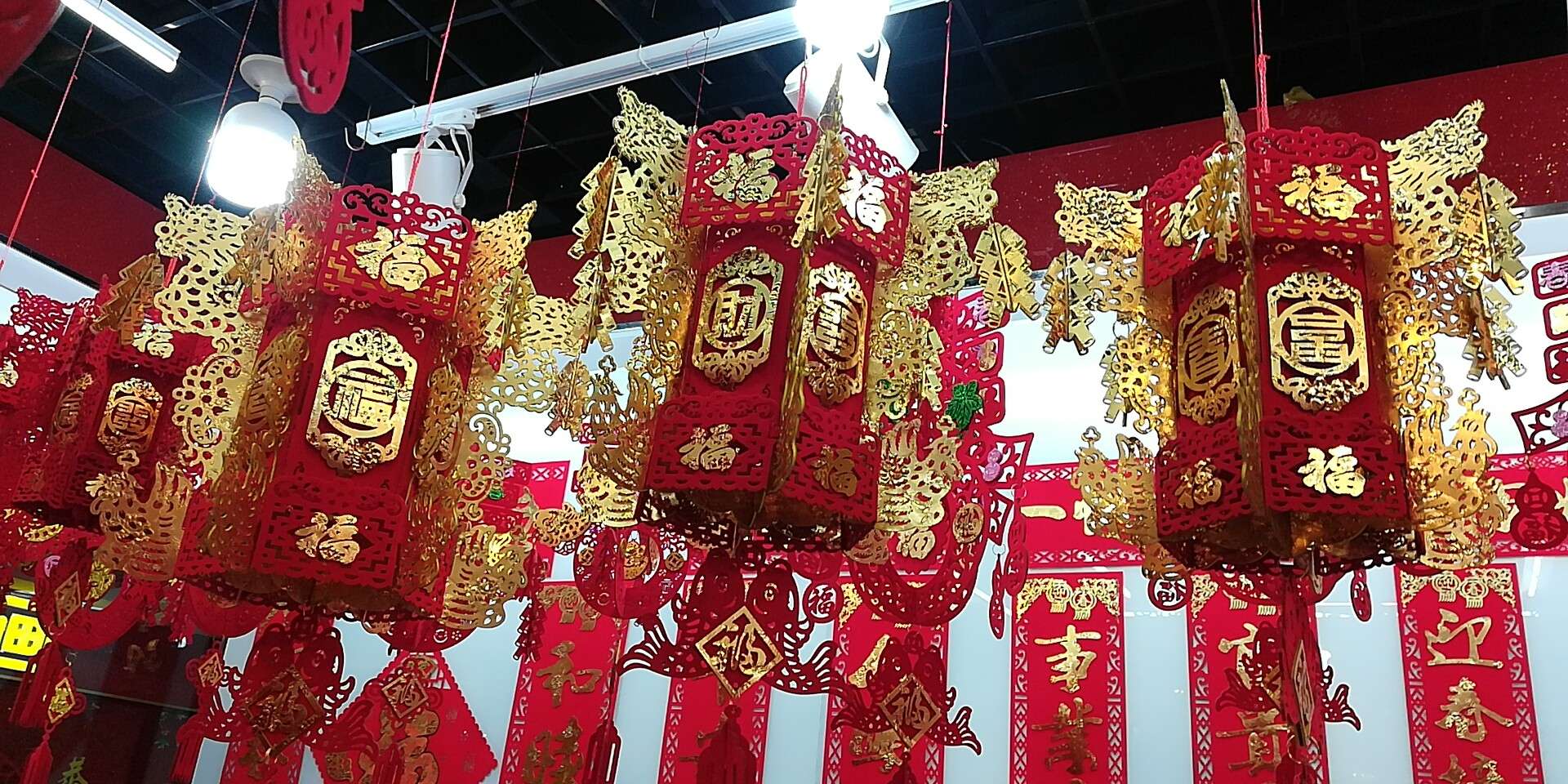 2019  2号金方龙凤灯