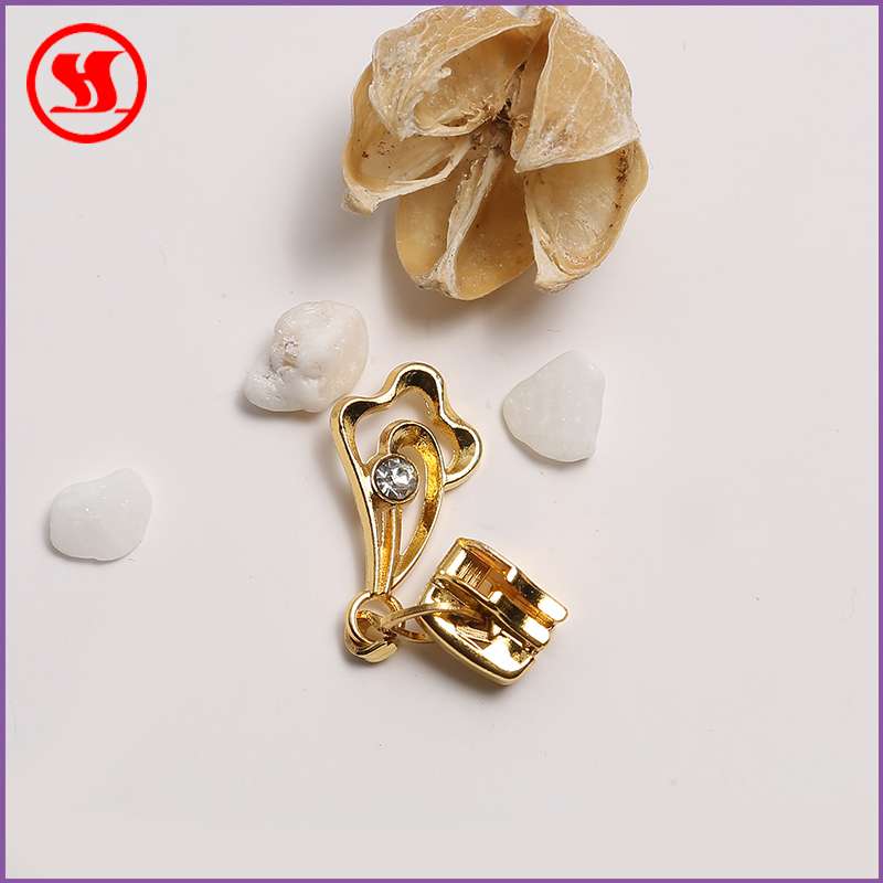 Manufacturers customized no. 5 metal gold-plated fancy puller top grade puller