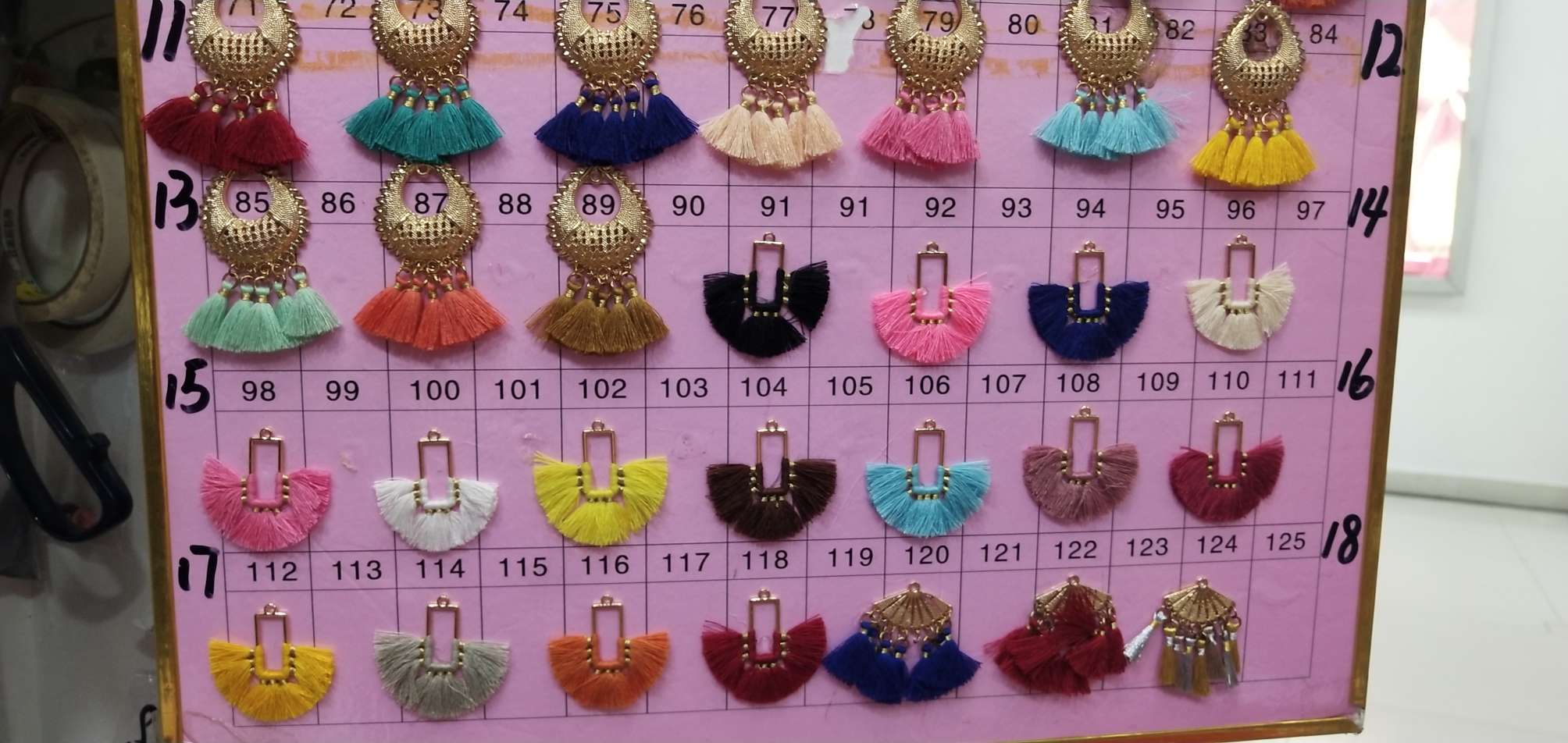 民族风耳环产品图