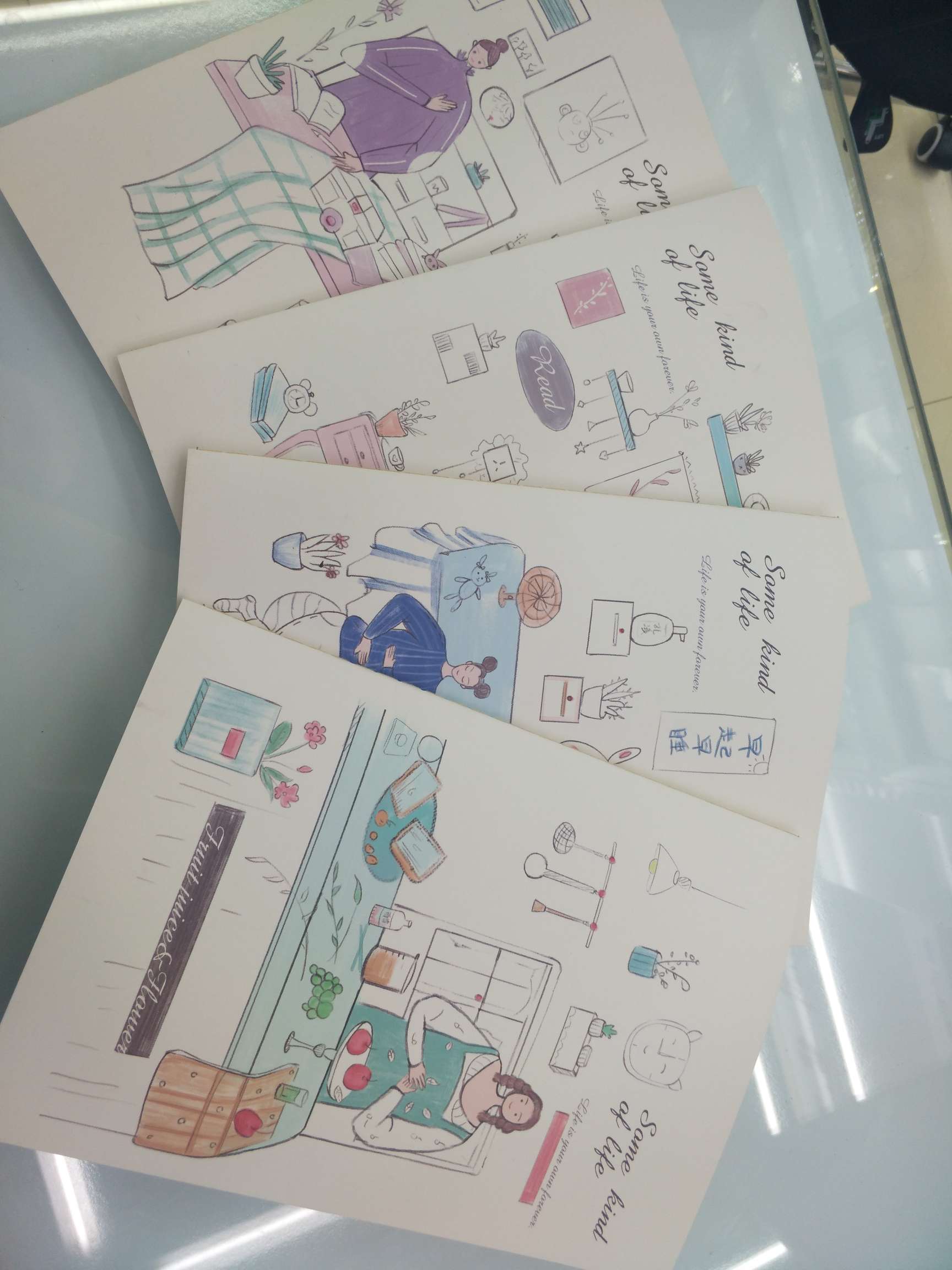 惬意生活封面笔记本记事本日记本批发