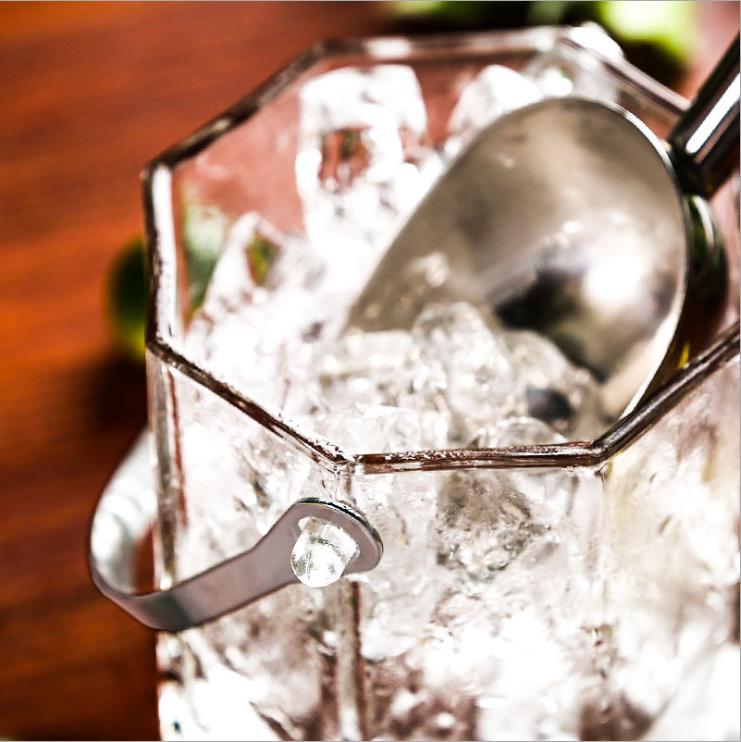 手提玻璃冰桶酒吧香槟冰镇啤酒冰粒冰块红酒冰桶详情图6