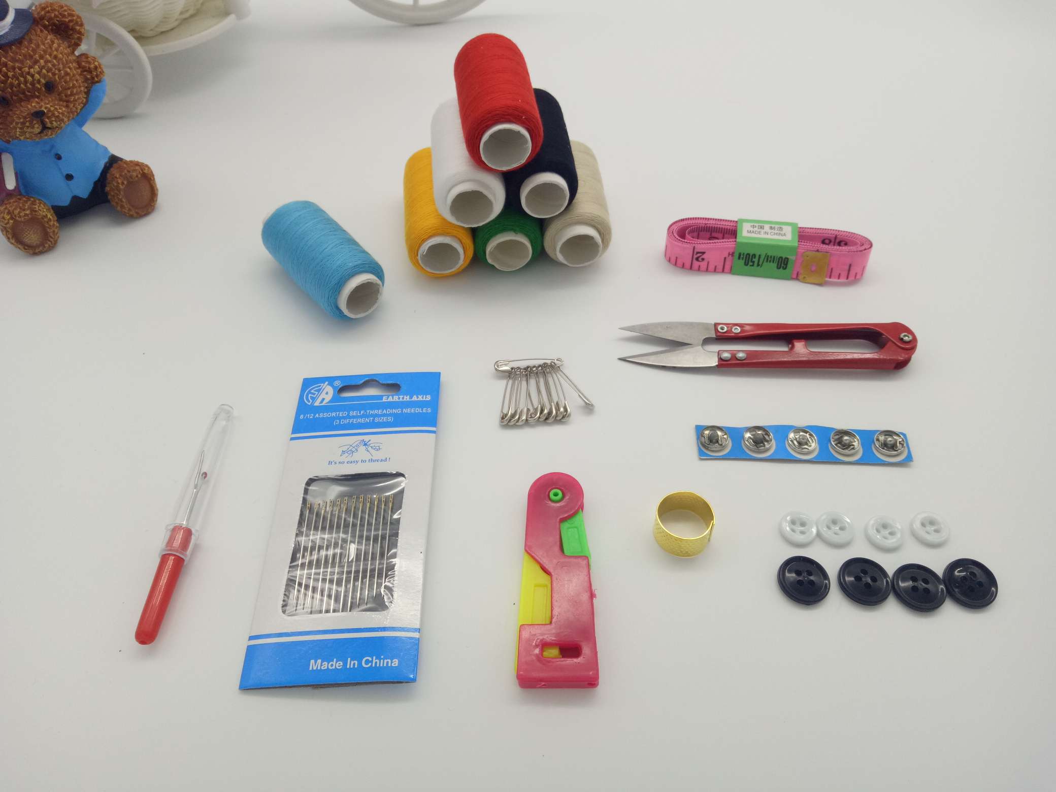 百宝箱居家针线套装产品图