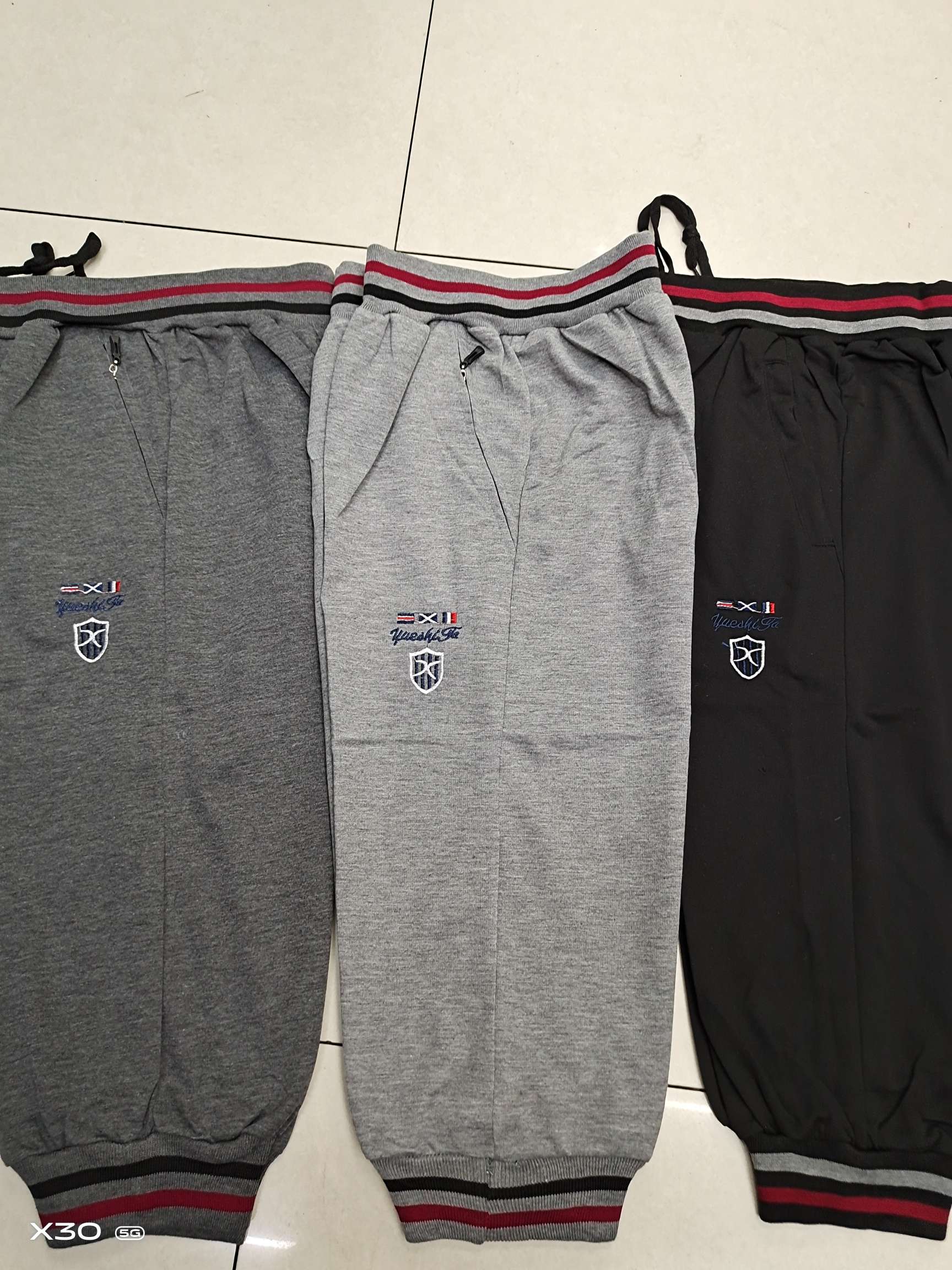 Men's knitted tight-fitting midpants