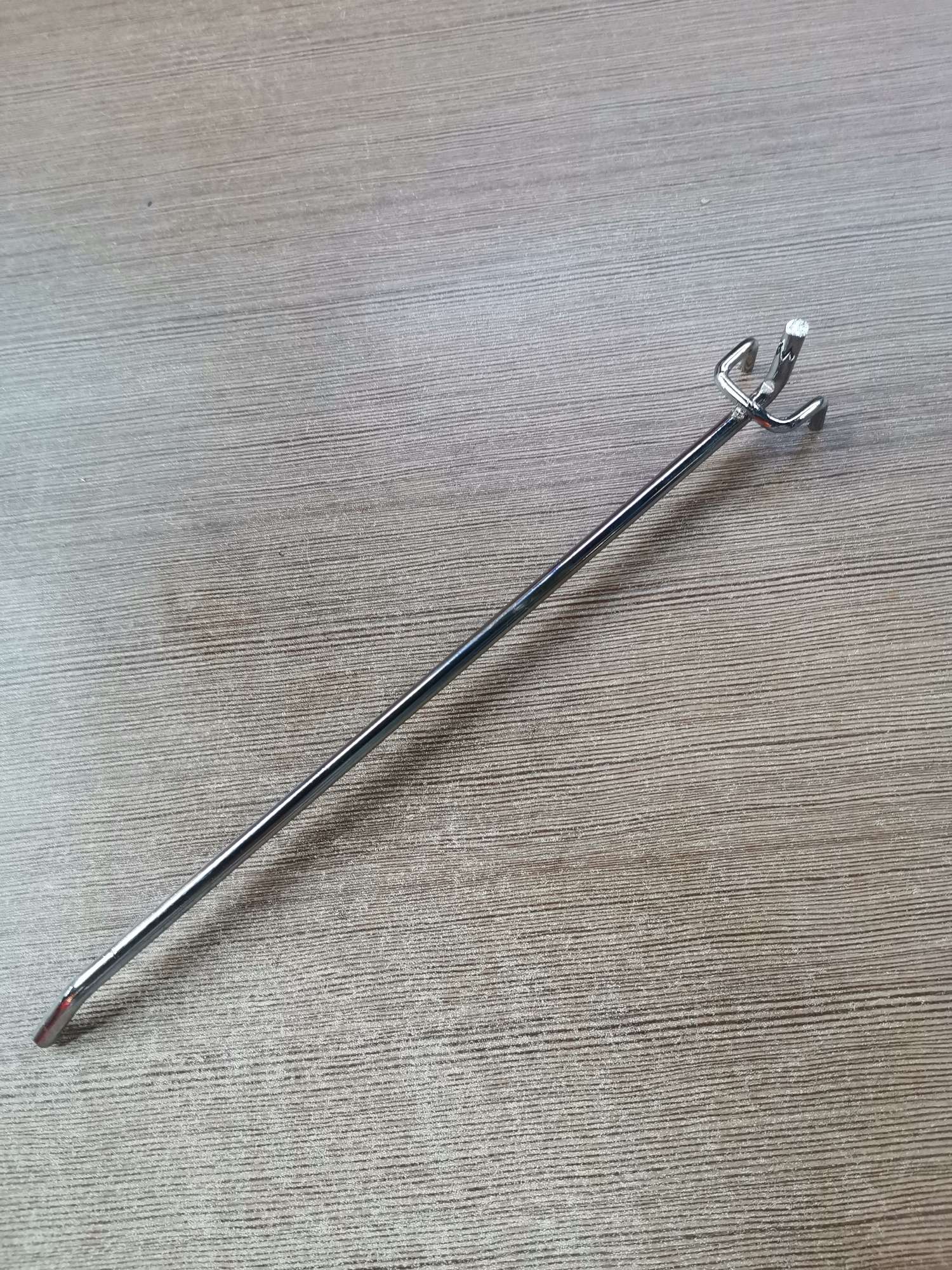 双孔三角钩25cm×0.6细节图