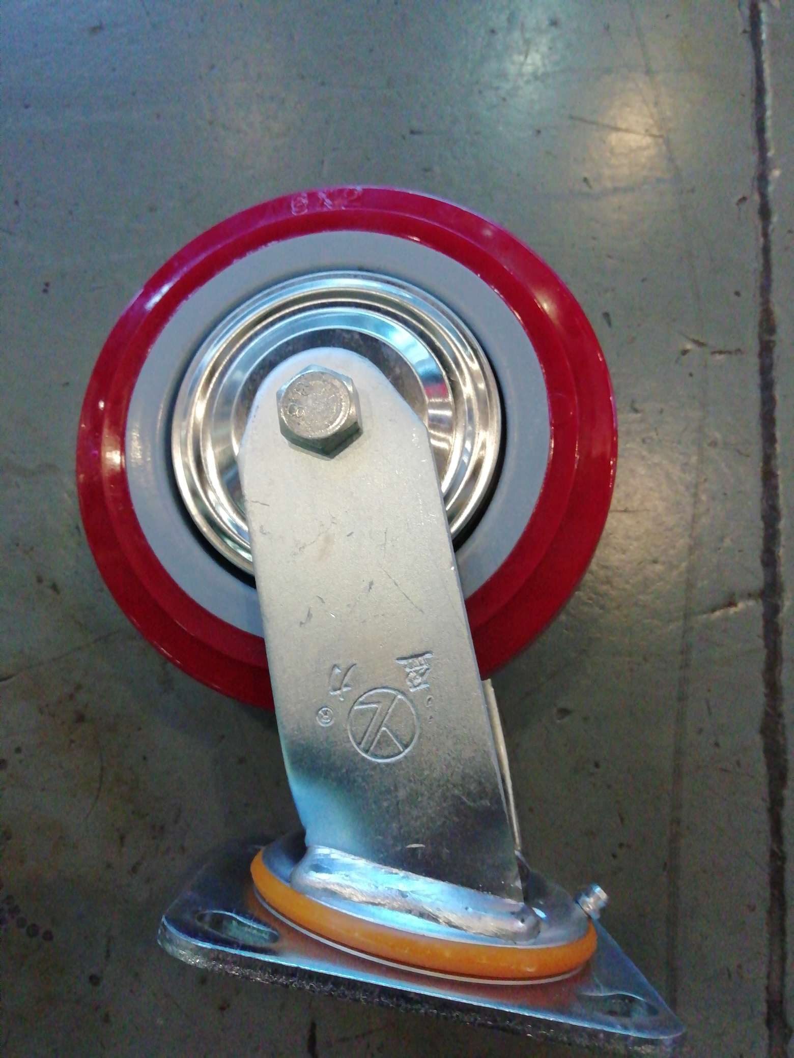 6-inch polyurethane casters