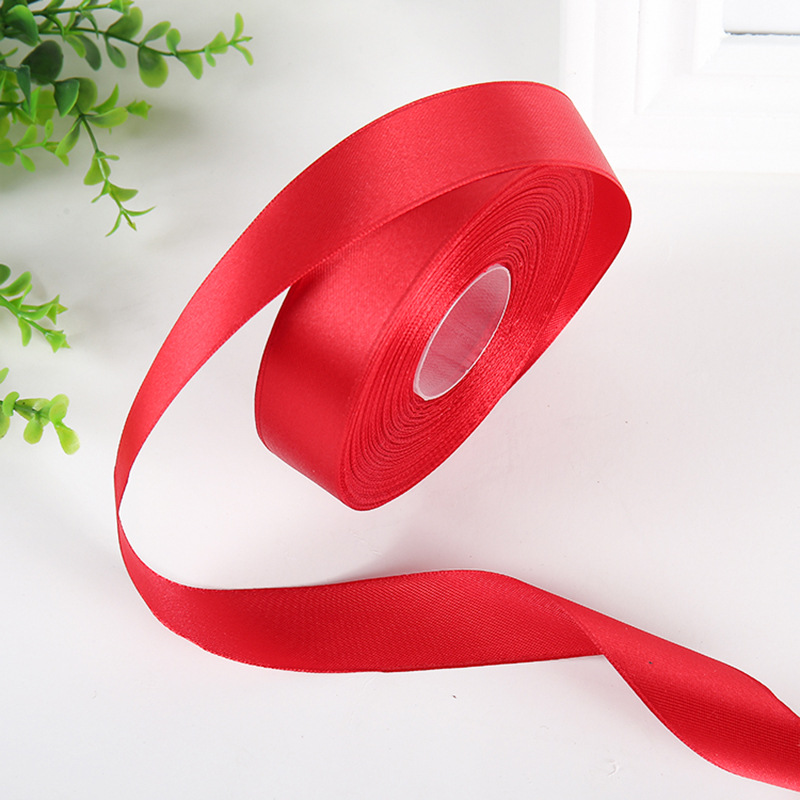 2cm丝带50码包装，礼盒包装蝴蝶结，服装辅料头饰细节图