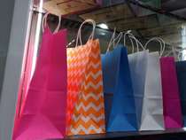 Paper carrier bag medium size