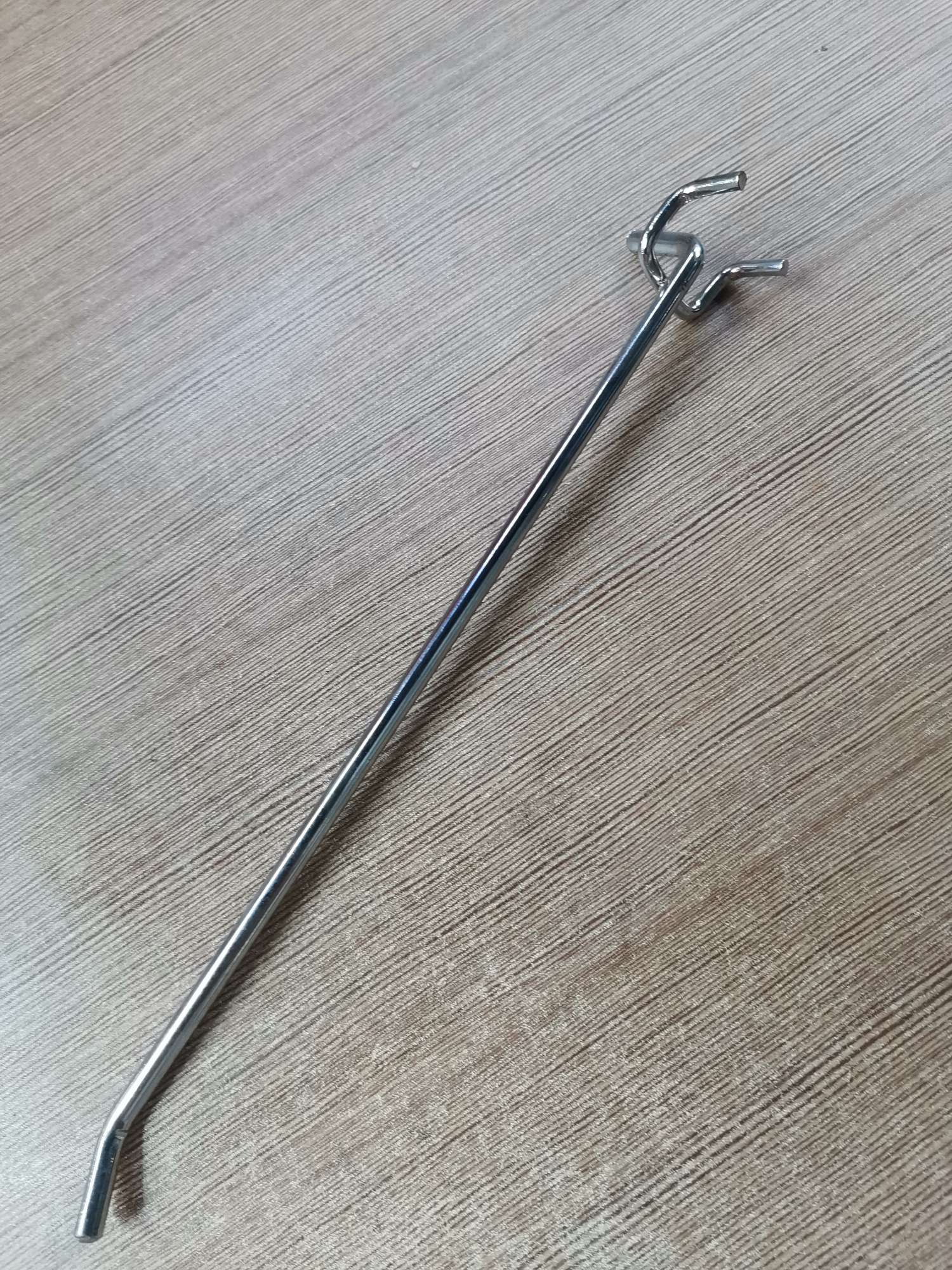 双孔三角钩25cm×0.6产品图