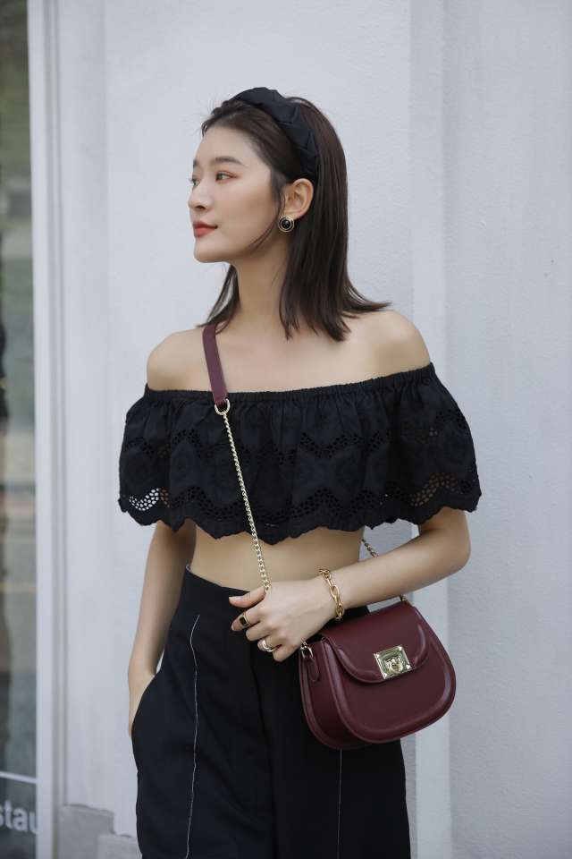 B1563，酒红产品图