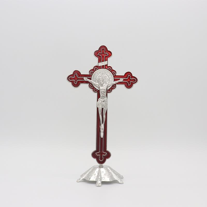天主教，十字架摆件
，耶稣基督教堂，宗教圣像摆件办公室家用保平安主内礼品，工艺品，宗教用品细节图