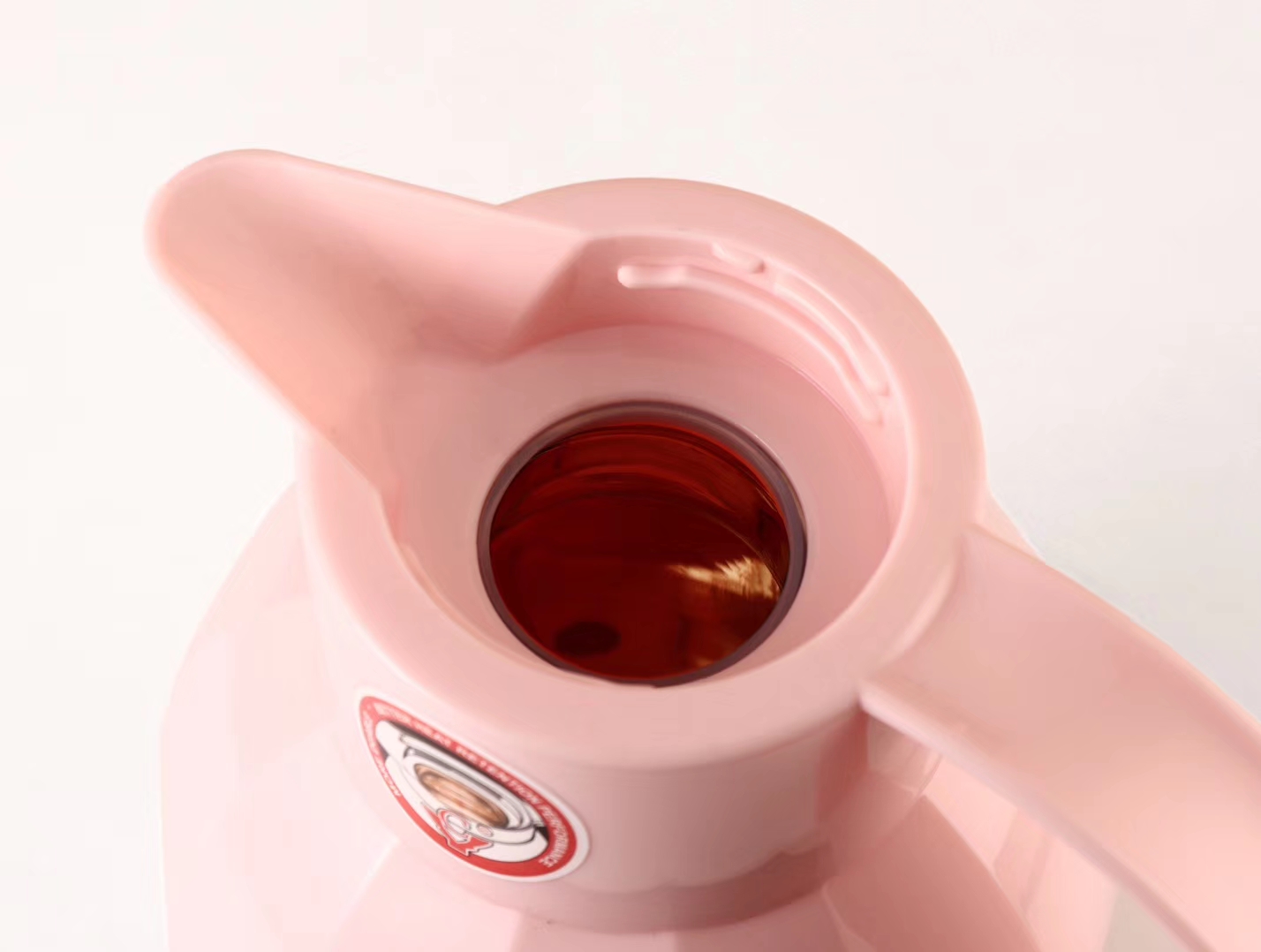 YC-37100 1000ml asbestos-free red liner glass inner liner thermos flask, thermos flask, coffee pot press type undefined