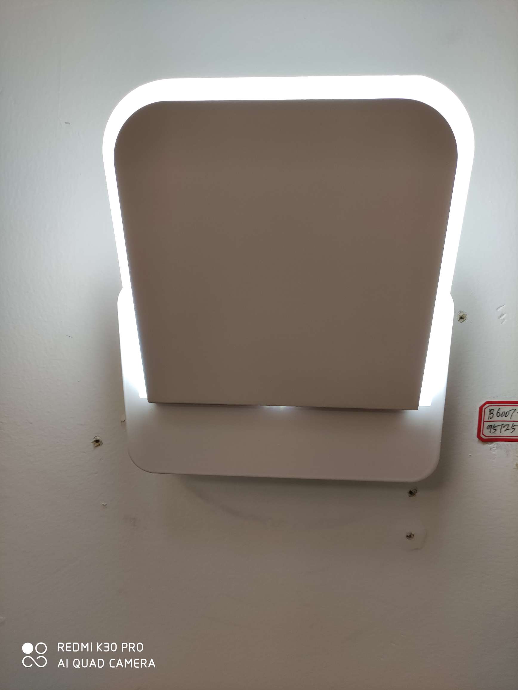 Xipu Zhiguang B6007-1 Bedside Wall Lamp with dual-color LED Application Scenario