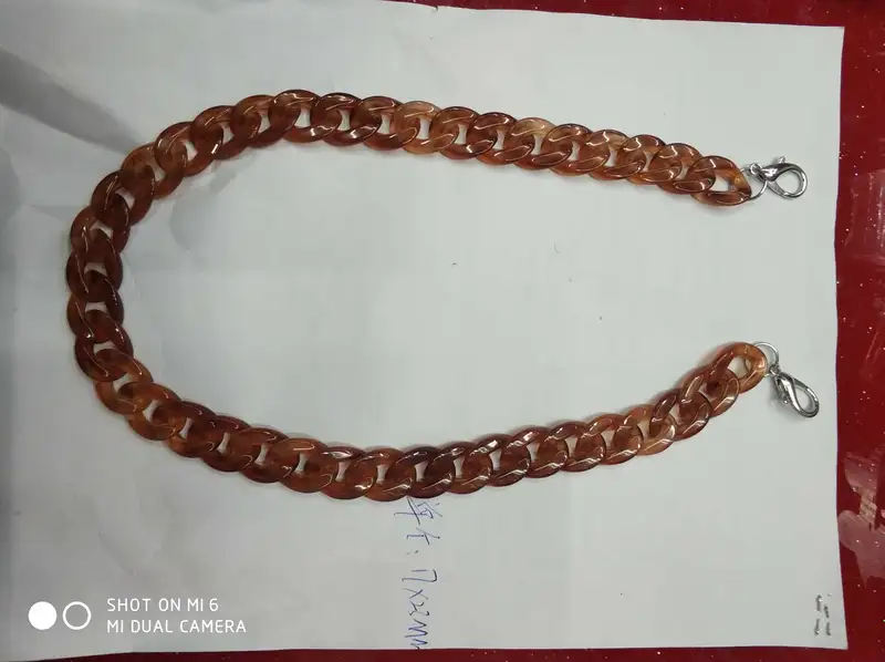 Manufacturers Direct Sales Resin Handmade Chain Buckle Fashion Simple Diy Production