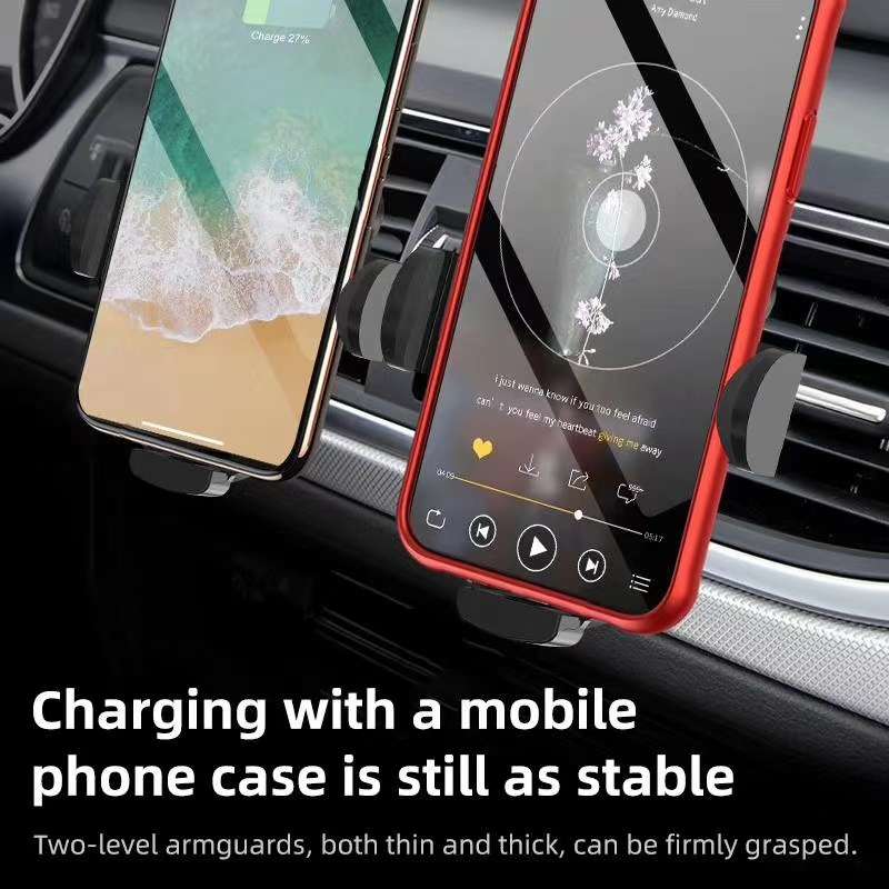 Supports All Mobile Phone Wireless Charging Brackets Specification drawing