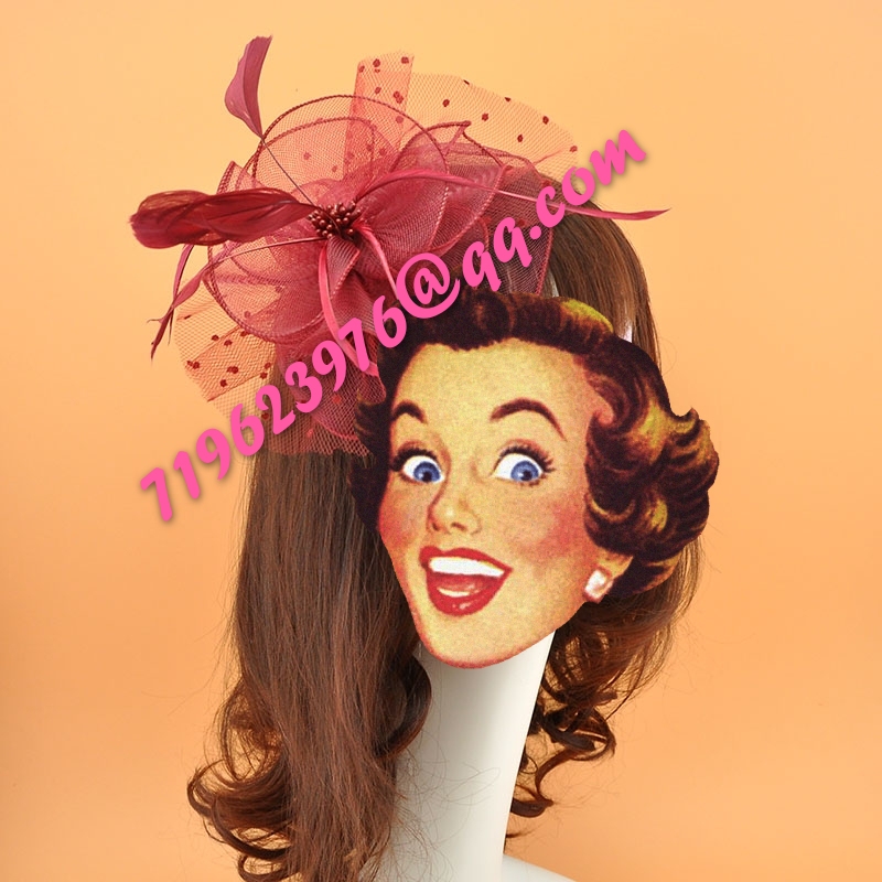 Headwear, elastic yarn net manufacturers direct selling, DIY arts and crafts accessories, fish bones, fishing nets! details Picture