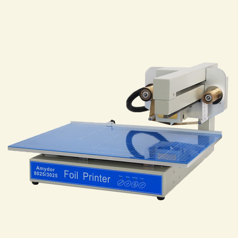 Amd-3025 Plateless Gilding machine A3 format notebook leather business card card paper gilding machine details Picture