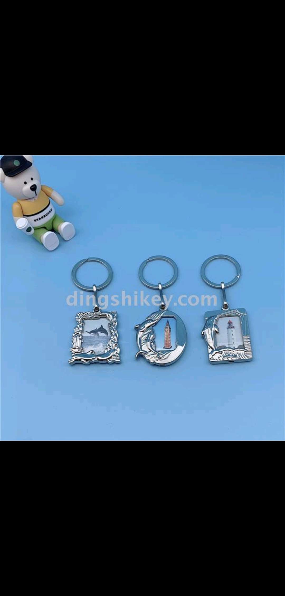 Picture frame key chain