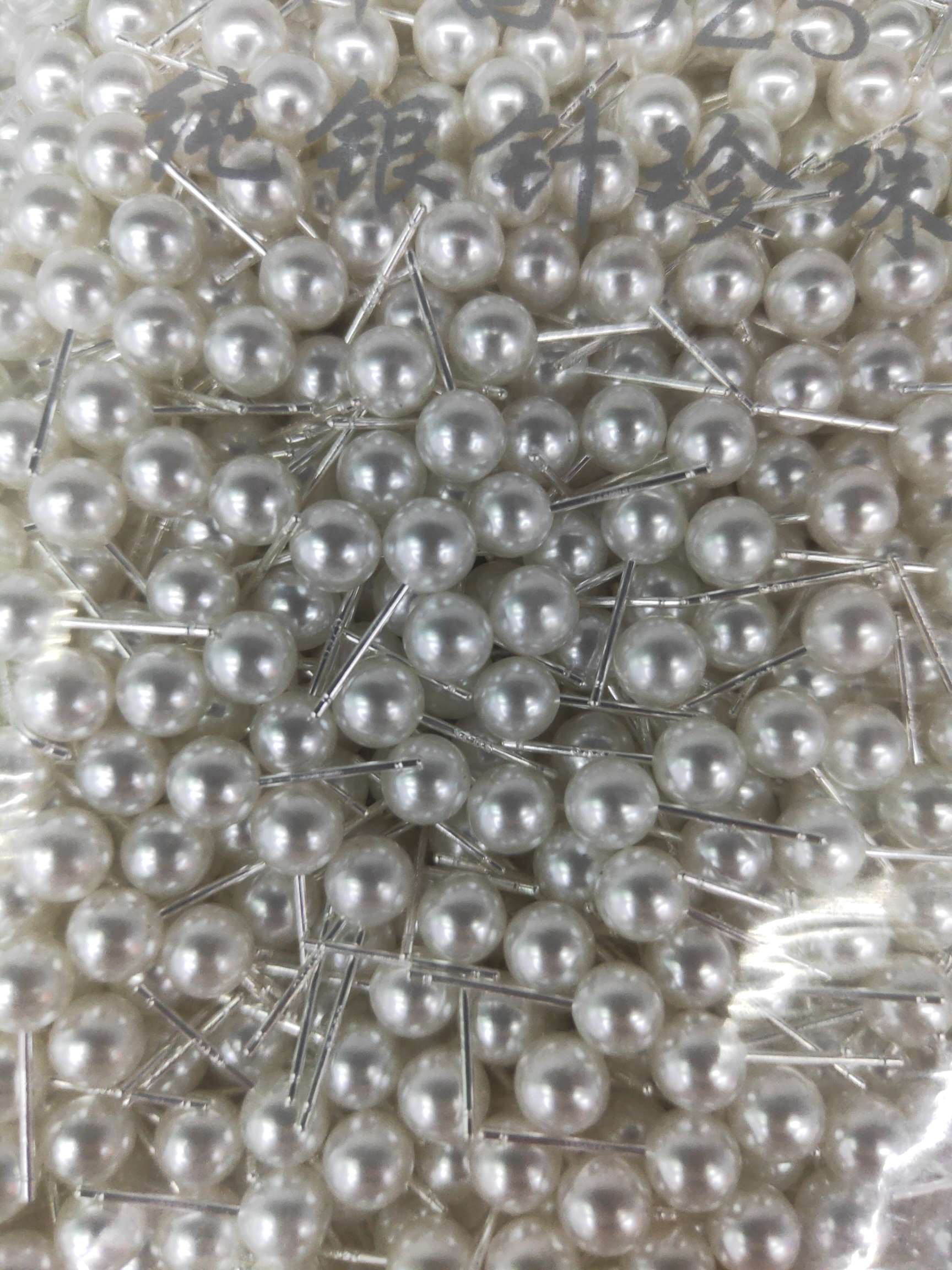 6号仿银针软针珍珠