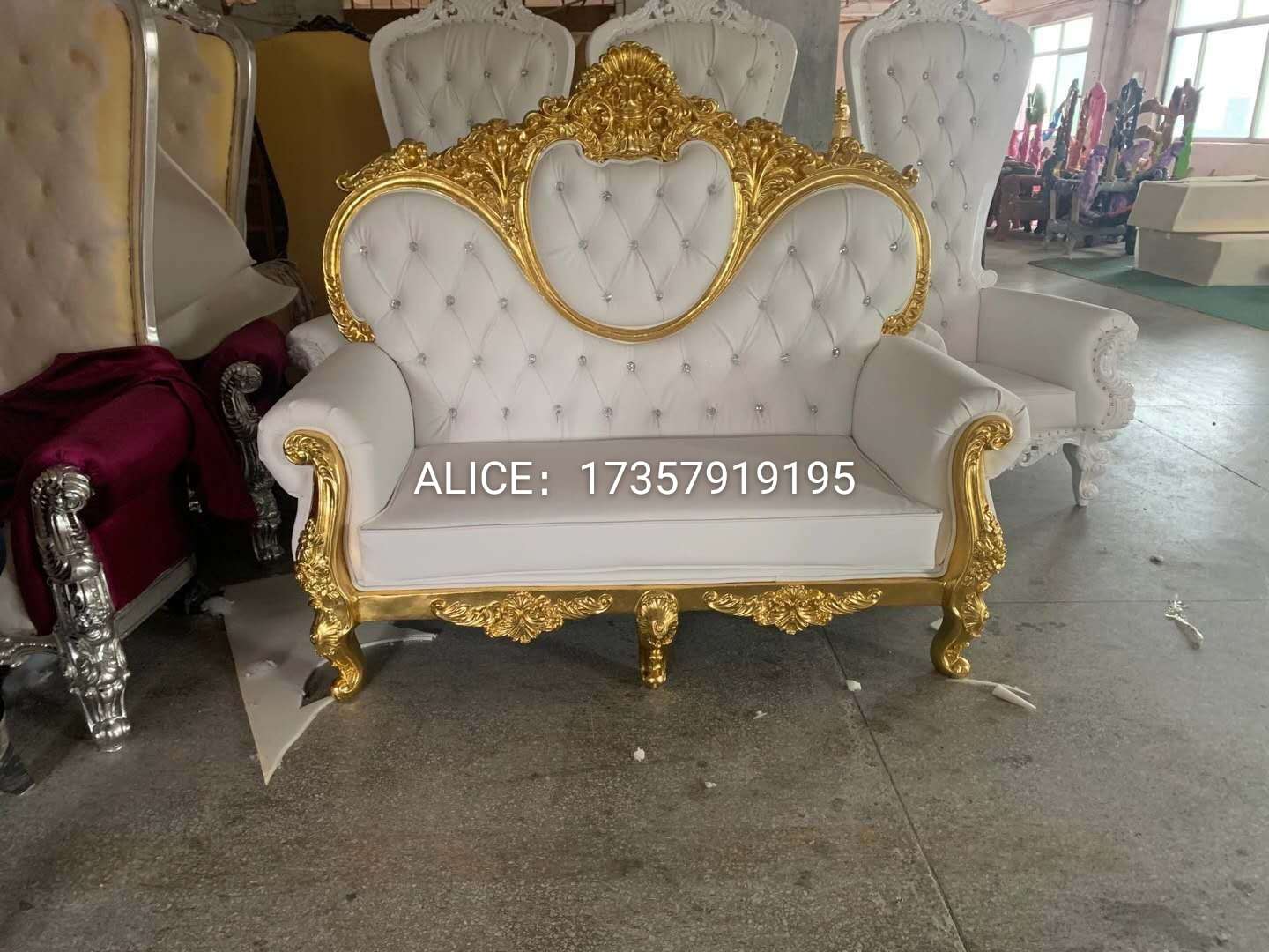 星辰婚庆沙发椅子欧式沙发唯美沙发pu沙发西式沙发椅子沙发椅子婚庆沙发婚庆椅子详情图7