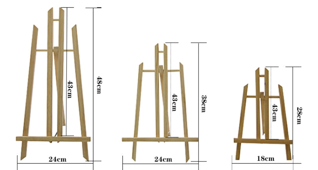 画夹、画板、画架实物图