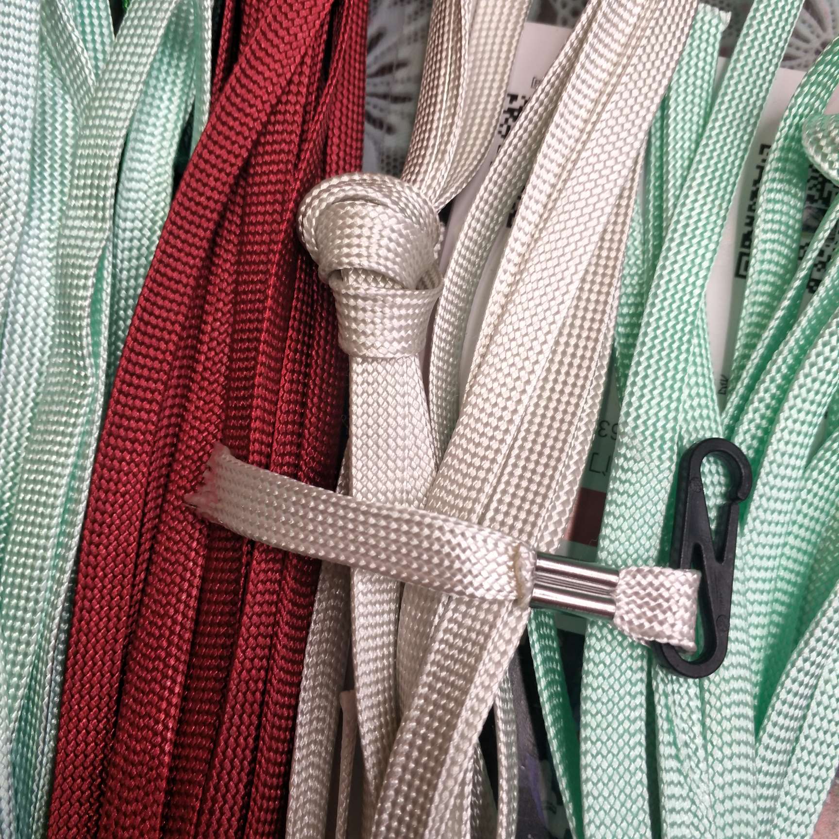 多色涤纶7㎜扁带，适合于挂不同的吊牌。详情图7