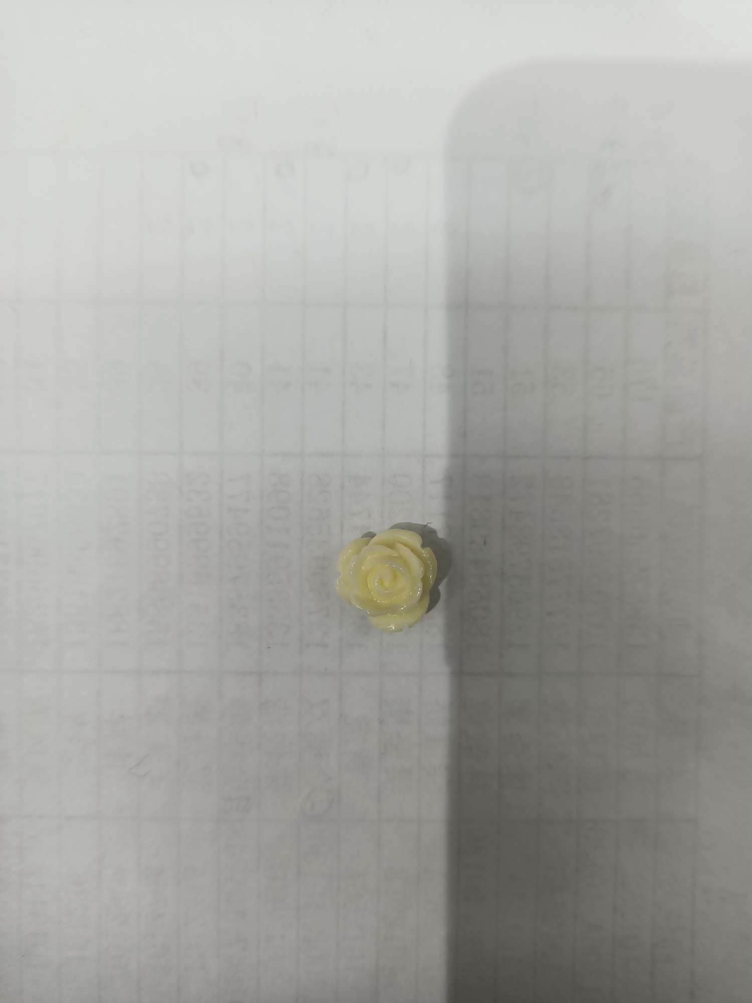 12Mm White Rose details Picture