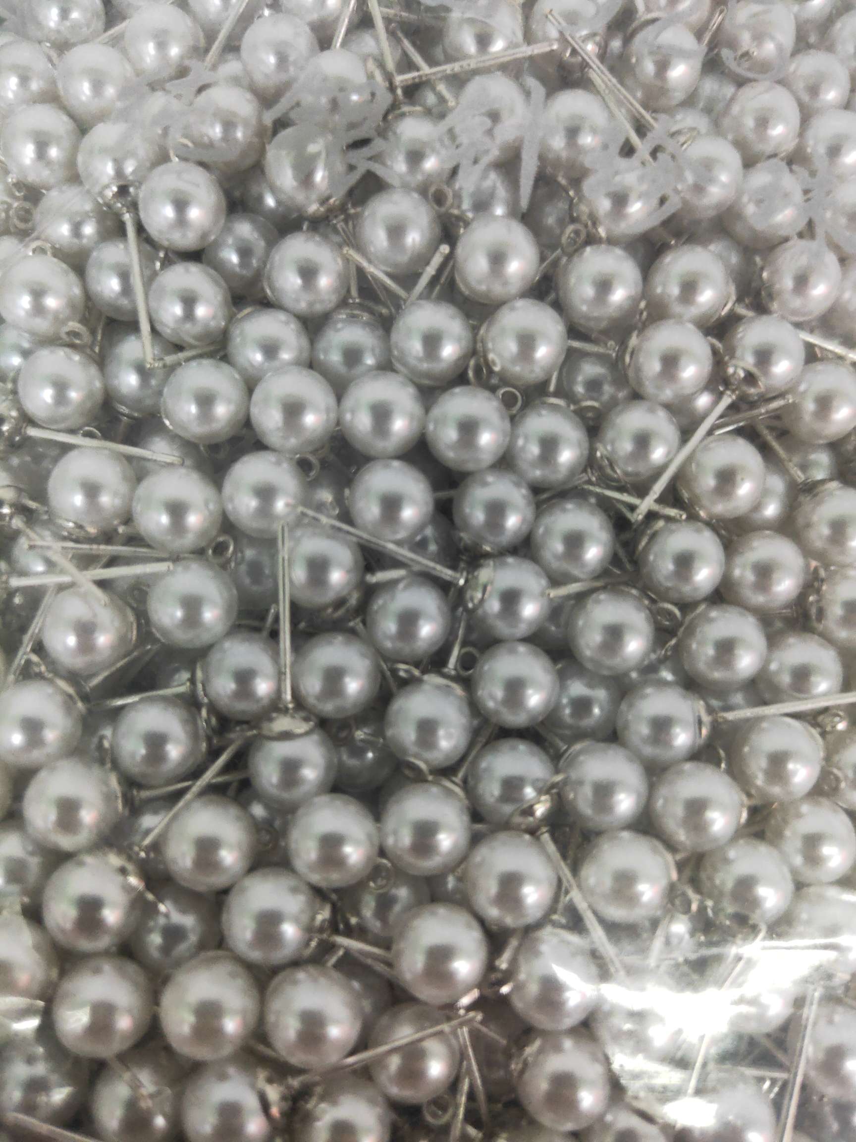 6号仿银针珍珠带吊白k