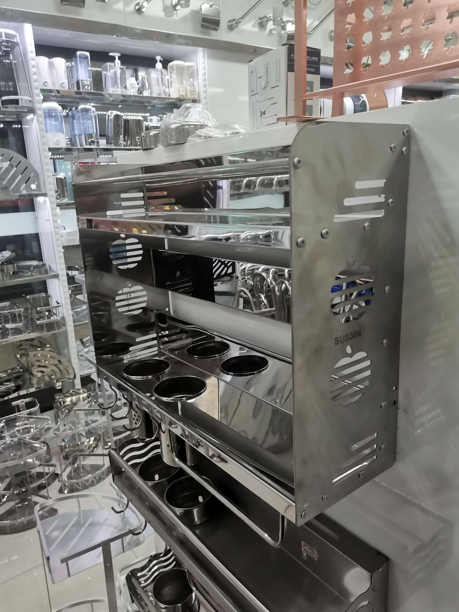 调味架 厨房置物架
 刀架产品图