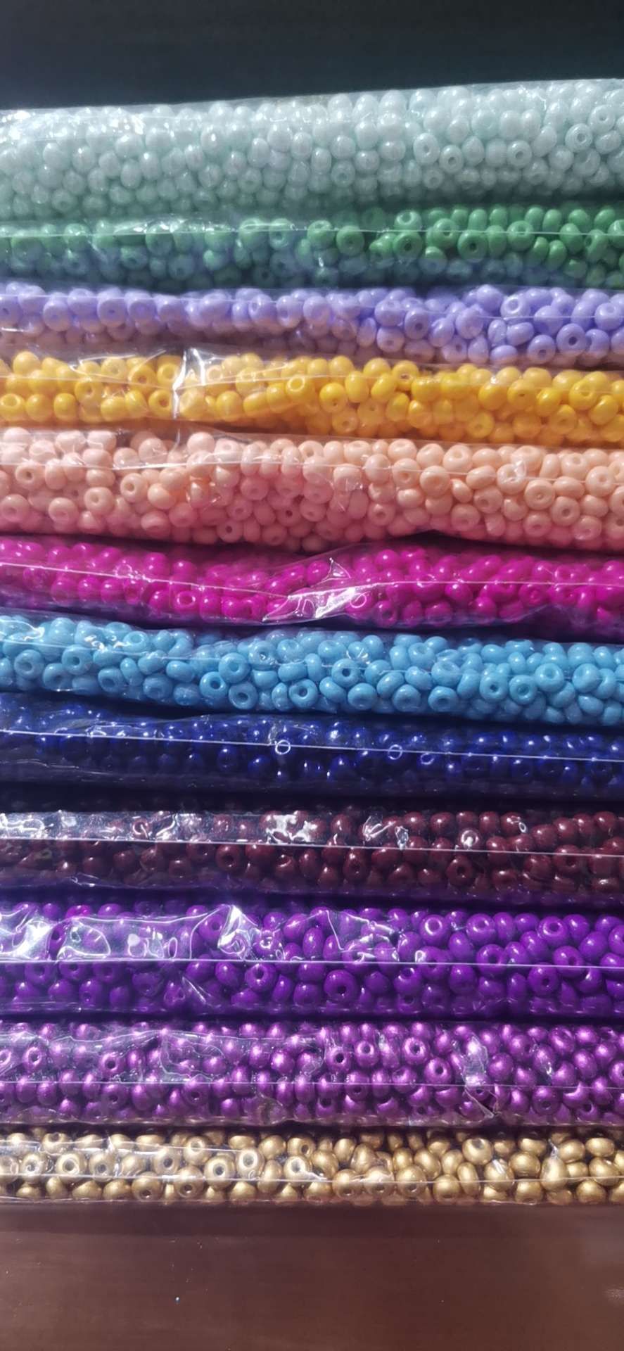 2mm4mmDIY饰品串珠配件隔珠 手工项链手链十字绣材细节图